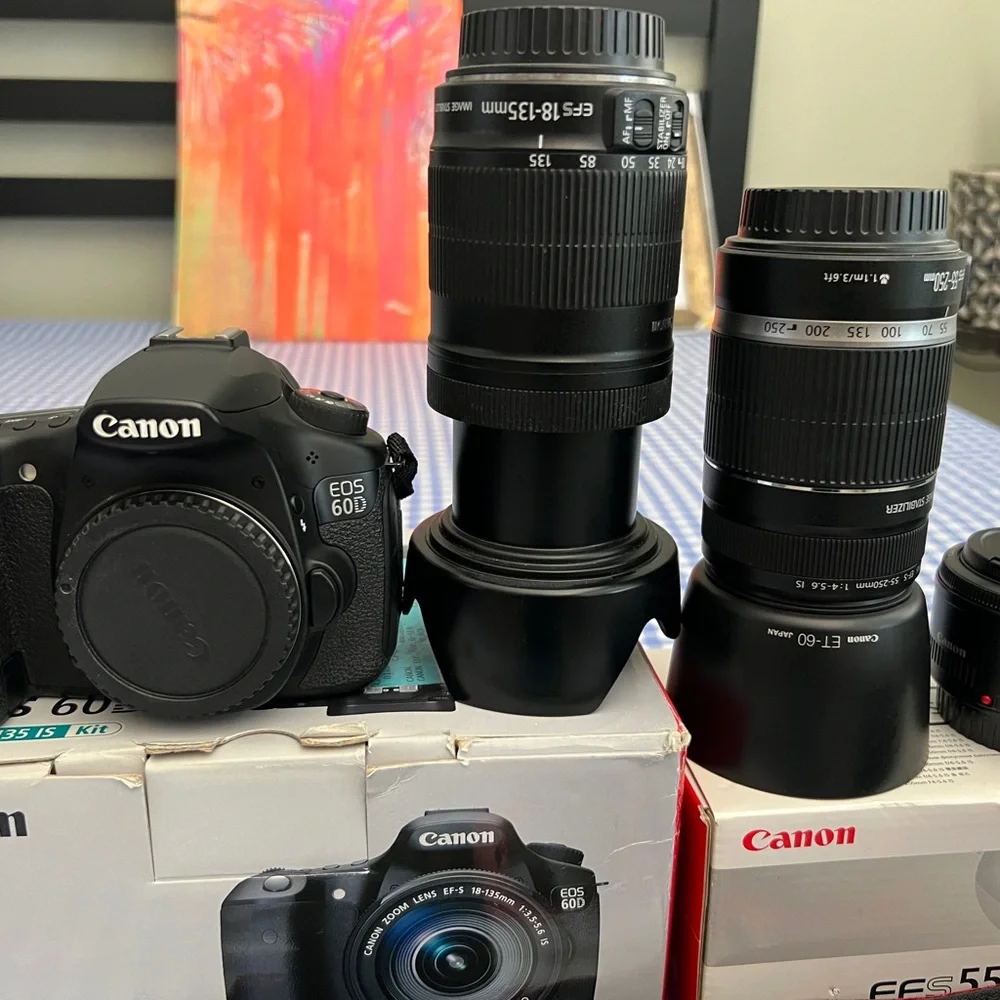 Canon EOS 60D Black Digital Camera
